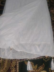 White Dupatta