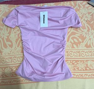 Littlebox Ruched Off-Shoulder Top