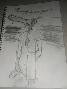 Chainsaw Man Anime Sketch