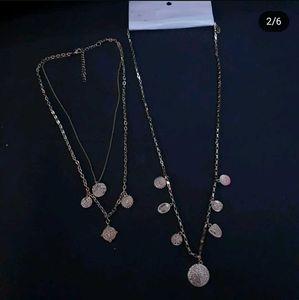 Combo Of Layered Coin Pendant Necklace