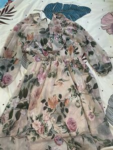 floral printed summer dress