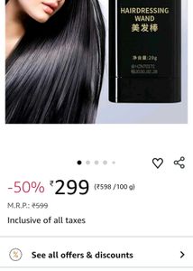 Hairdressing Wand for White Hair Cover