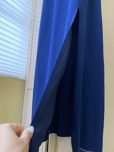 Elegant Navy Lace Formal Dress