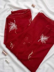Red Saree