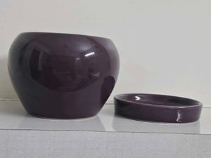 Apple Shaped Ceramic Plant Holder