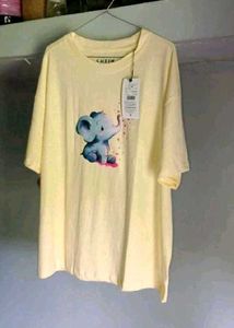 Cute Elephant Graphic Tee