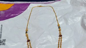 Elegant Gold Necklace with CZ Pendant