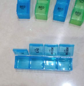 Medicine Pill Box Storage Organiser