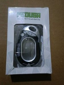 Pedusa PE771G Pedometer with Belt Clip