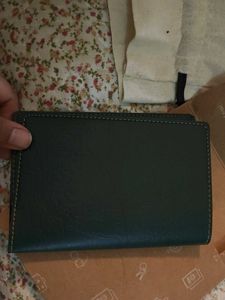 Messy Corner Forest Green Passport Cover