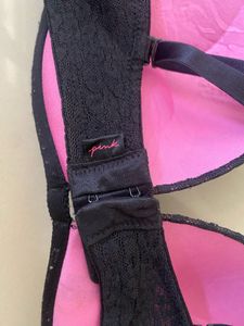 Black Lace Padded Bra