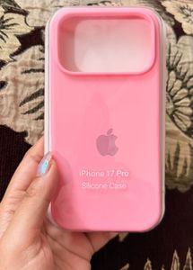 New Pink iPhone 17 Pro Silicone Case