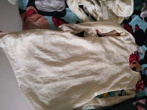 Elegant Cream Kurta Set