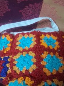 Handmade Crochet Crossbody Bag