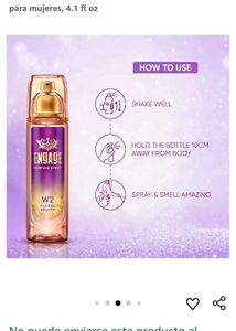 Engage W2 Perfume Spray