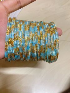 Sky Blue Bangles