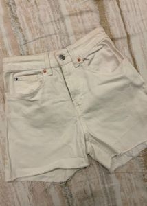 Light Wash Denim Cutoff Shorts