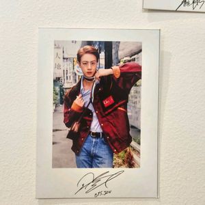 BTS PHOTOCARDS WITH AUTOGRAPH