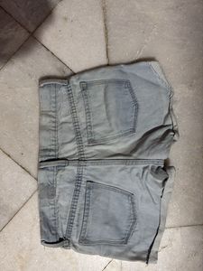 Light Wash Denim Shorts