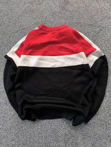 Color Block Knit Sweater