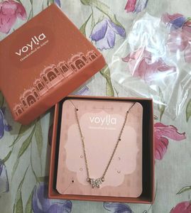 Voylla Bow Necklace - Handcrafted
