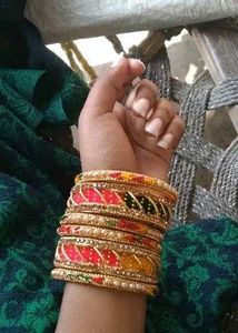 Embellished Bangle Set