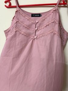 Sale 🛍️Dusty Rose Lace Trim Cami