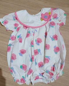 Cotton Floral Baby Romper🌸