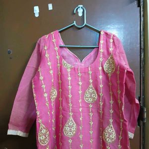 Beautiful Pink Kurta Set