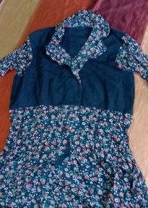 floral classic dress