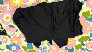 Zink London Black Lapel Shrug