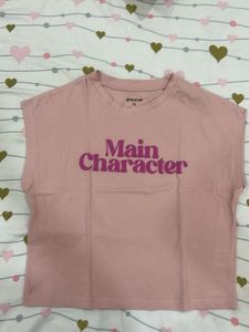 Pink Main Character Graphic Tee