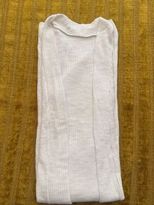 Comfortable White shrug