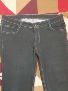 Classic Dark Wash Denim Jeans