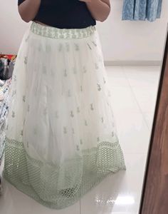 Real Mirror Work Lehenga