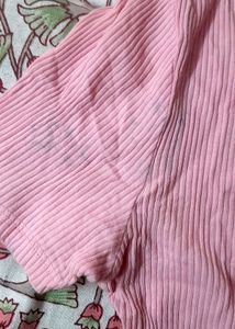 H&amp;M Top Pink Size 34 &amp; SASSAFRAS Jeans 30