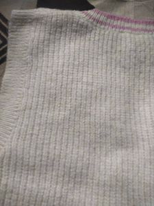 V-Neck Knit Vest
