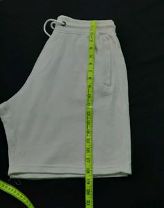 Comfortable White Sweat Shorts