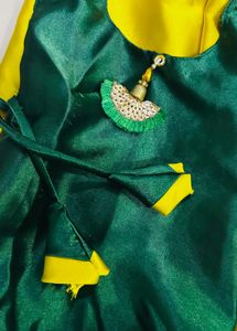 Emerald Green Lehenga Choli