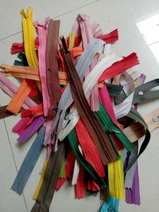 Bulk Lot of Assorted Zippers