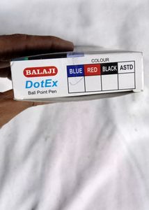 Balaji Dotex Ball Point Pens 🖊 (3 pkd)