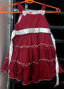 Elegant Cotton  Baby Frock