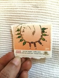 Stamps Set Gems And Jewelry Of Ancient India