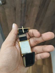 Vintage Elegant Gold &amp; Black Watch Set for Men &amp; W