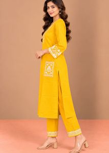 Floral Print Kurta Set