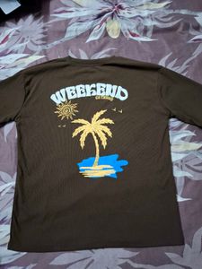 Ribbed Graphic Tee