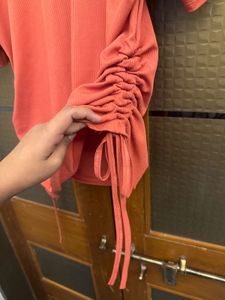 Red and Rust set of 2 tops from Thailand