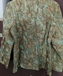 Unique Patterned Blazer