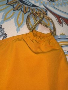 Stylish Mustard Yellow Top