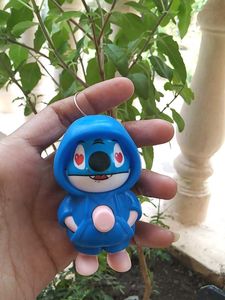 🧿Cute Blue Cartoon Character Keychain